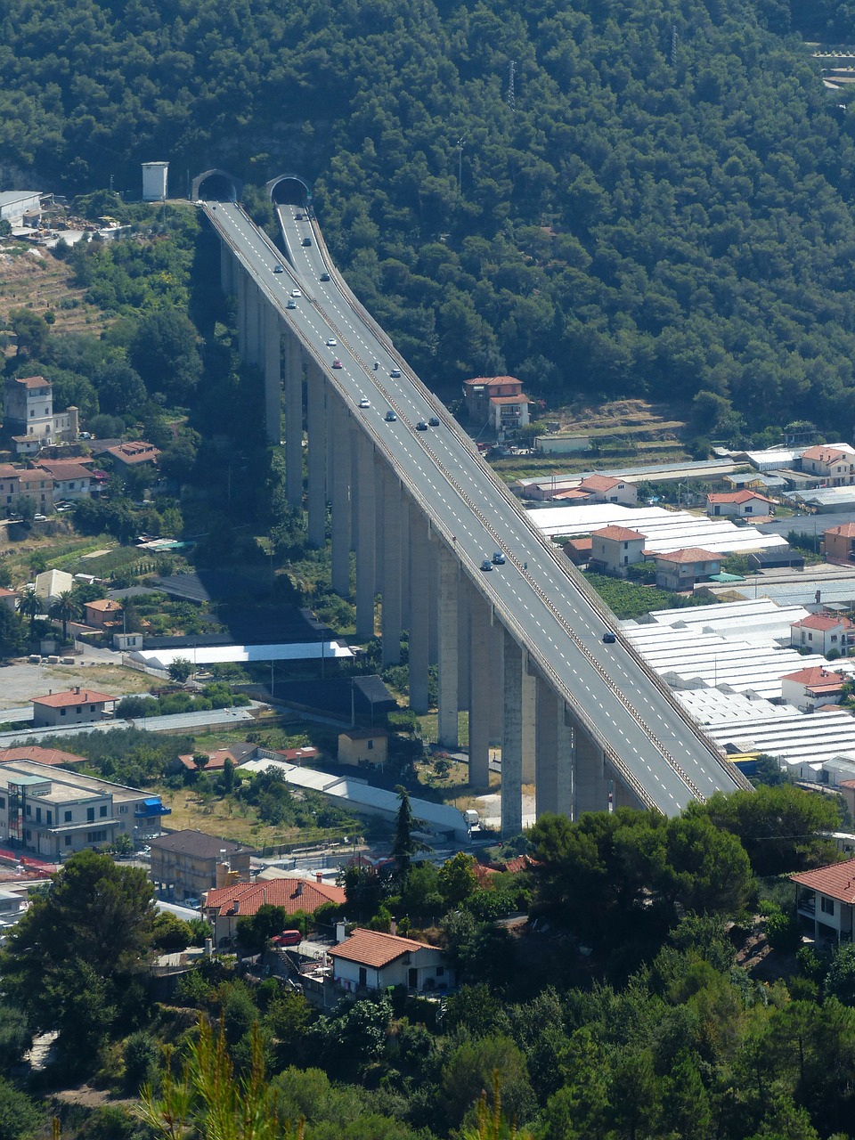 highway bridge road bridge free photo