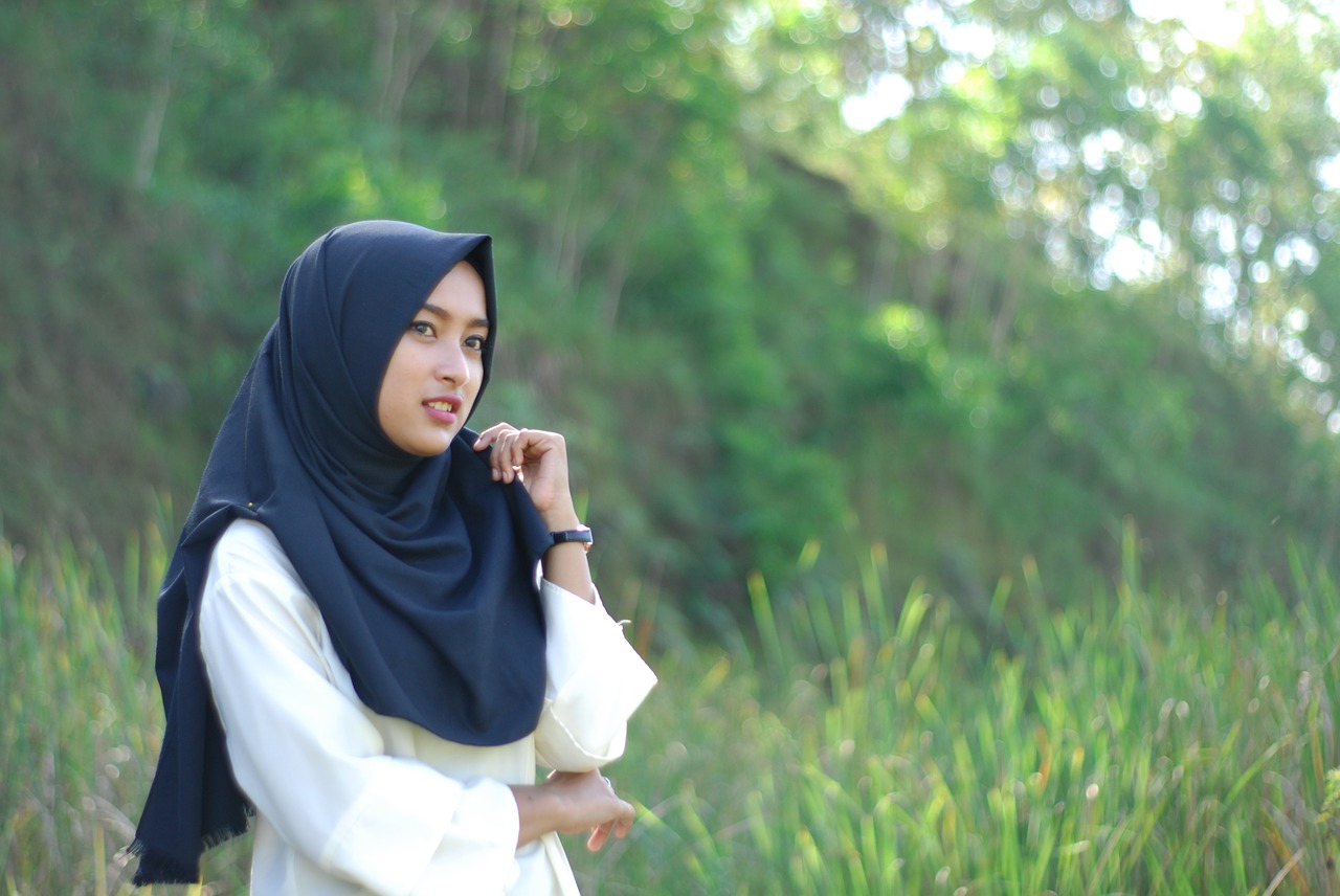 hijab indonesia religion free photo