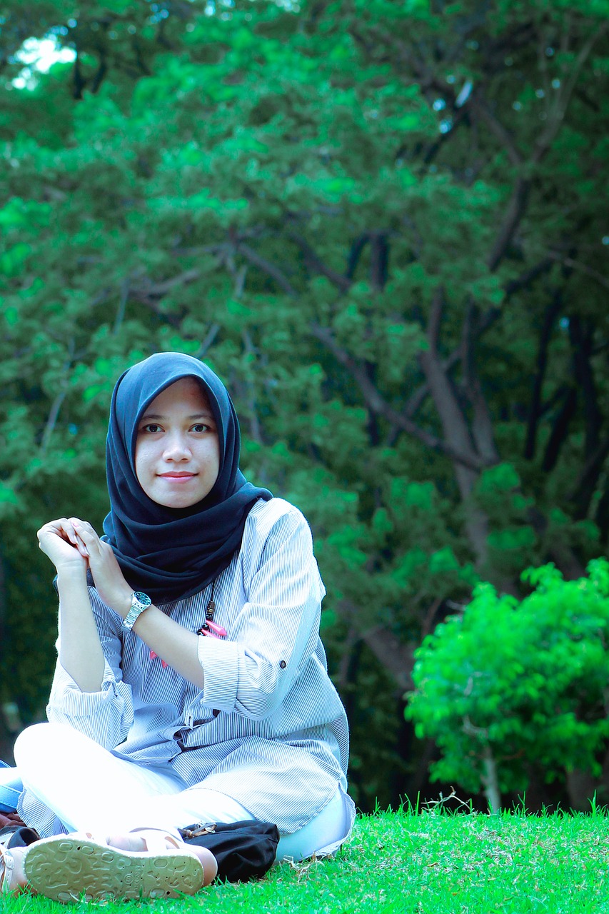 hijab muslim indonesia free photo