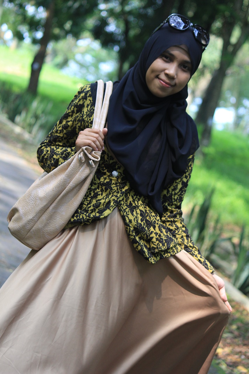 hijab girl fashion free photo