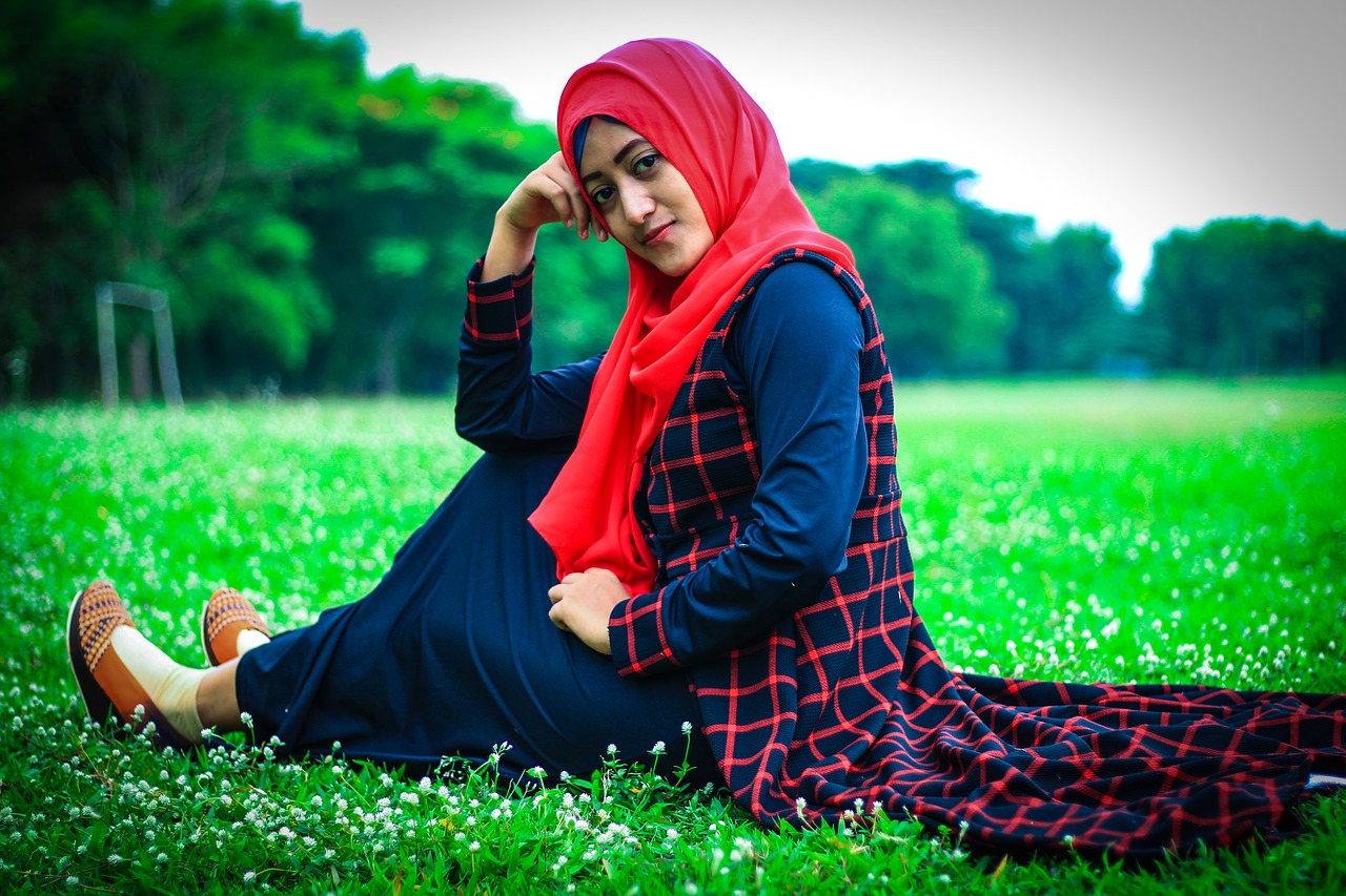 hijaber gorgeous muslim free photo