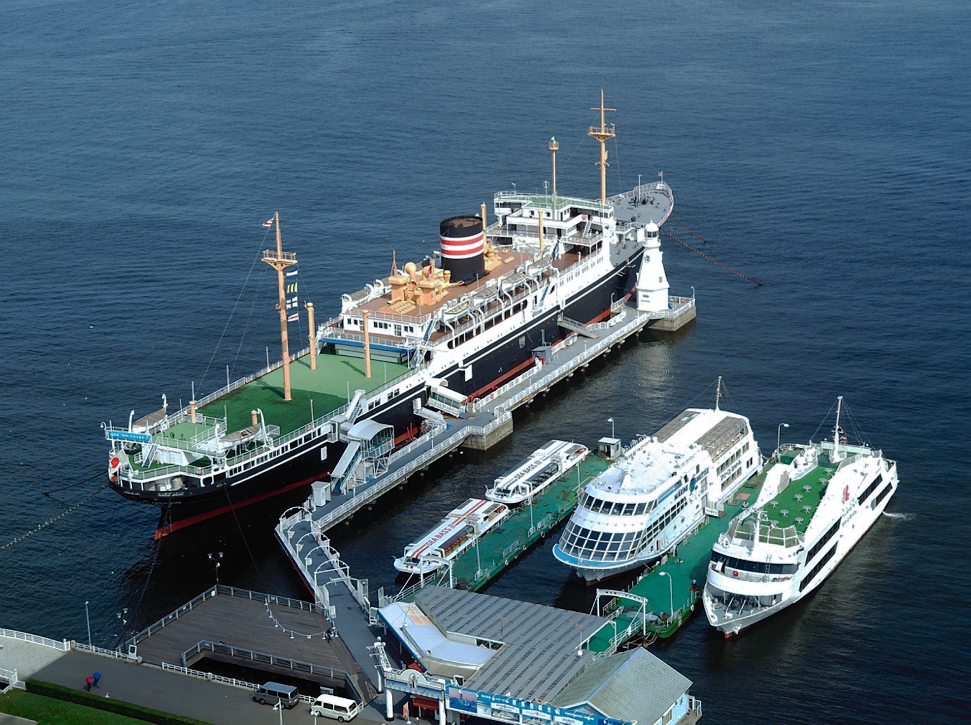 hikawamaru ocean liner yokohama free photo