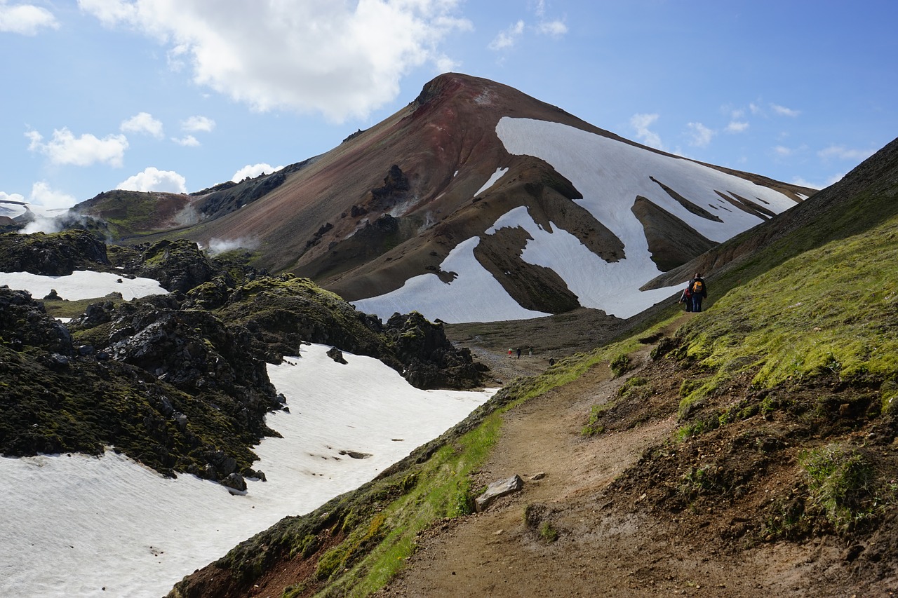 hike mountains highlands free photo