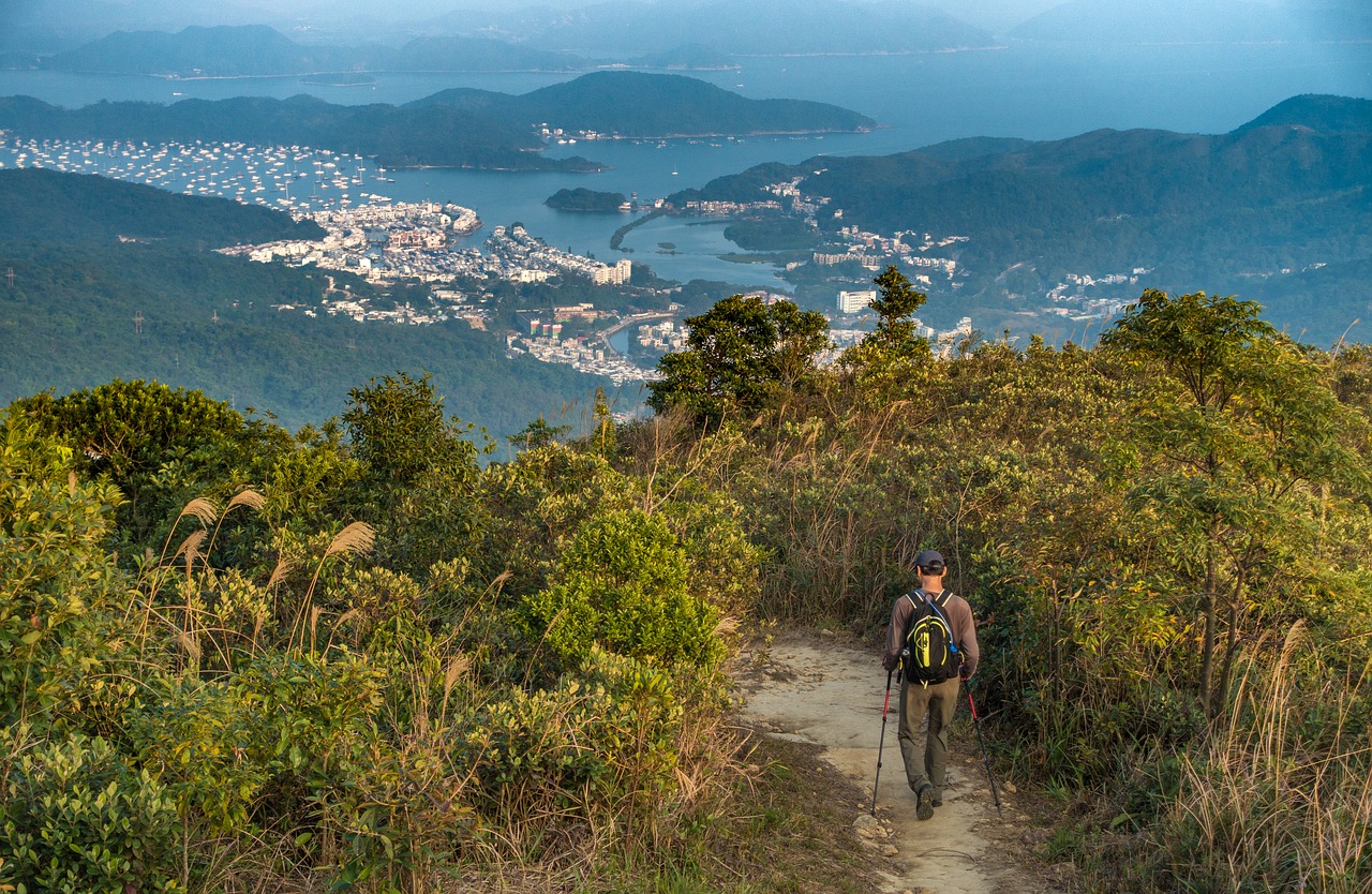 hiking hong kong trail free photo