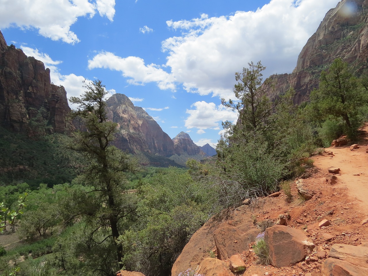 hiking utah landscape free photo