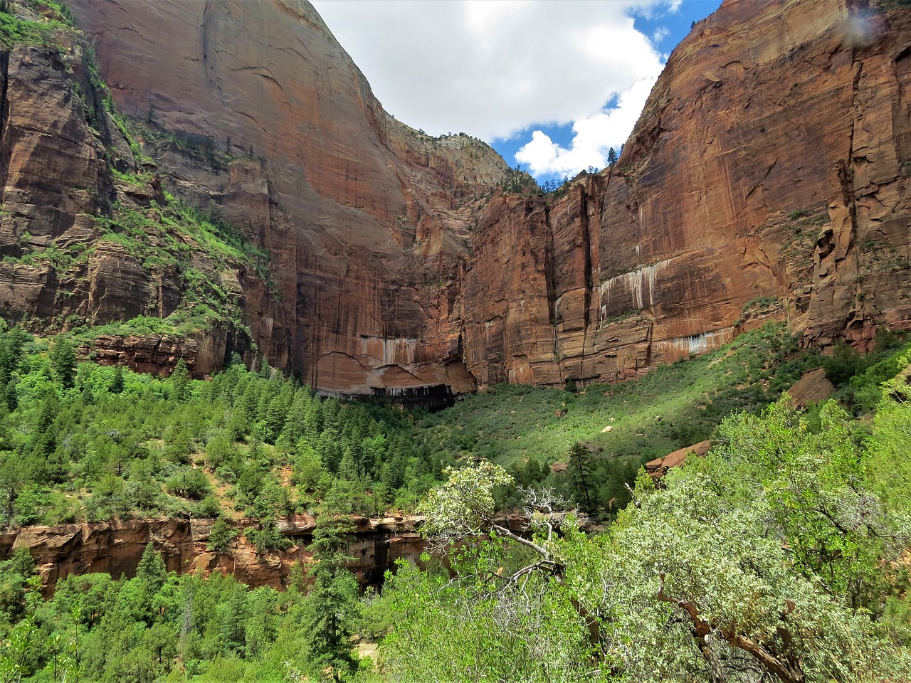 hiking utah mountain free photo