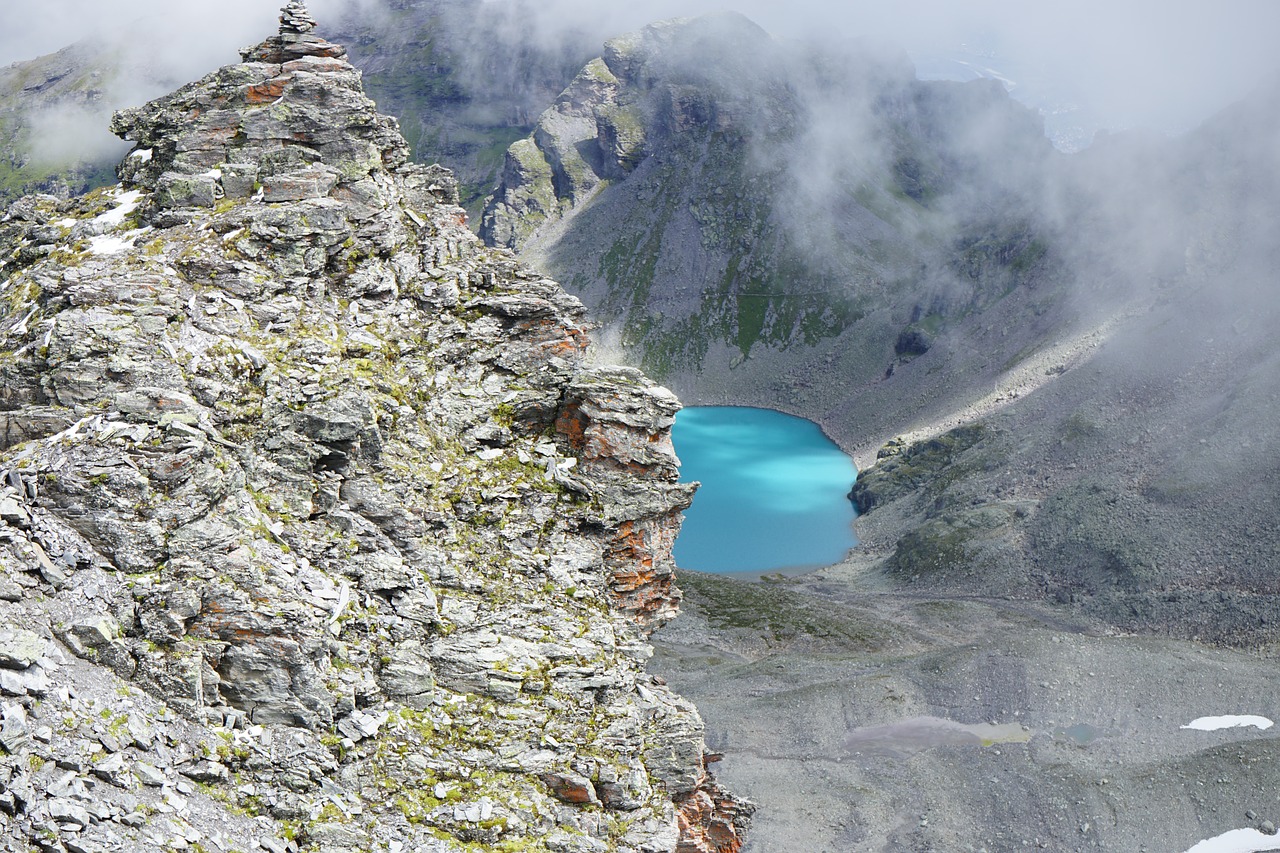 hiking switzerland mountains free photo