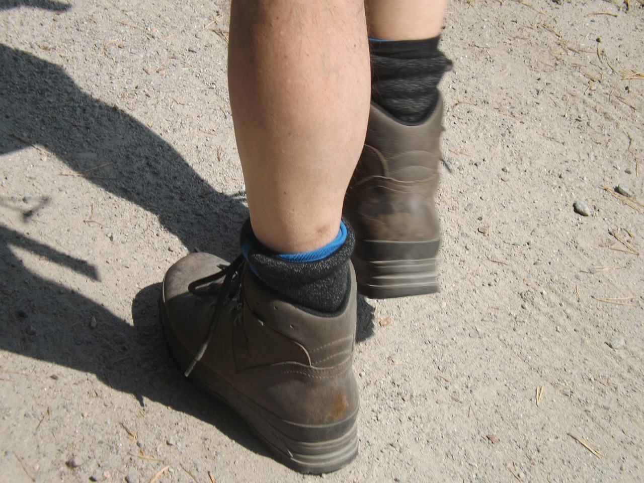 hiking hike boots free photo