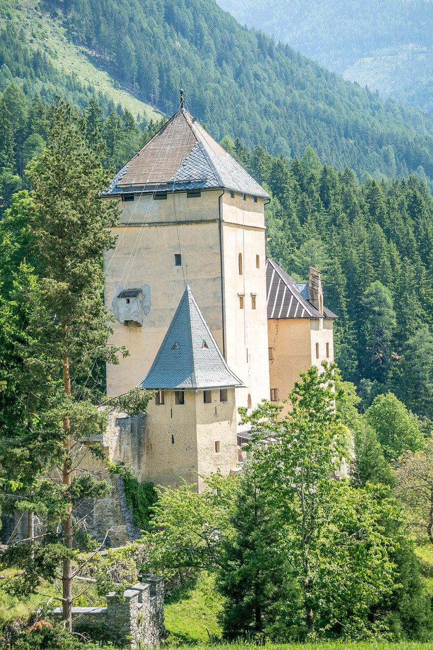 hiking  castle  architecture free photo