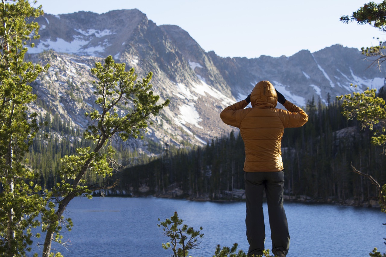 hiking  lake  alpine free photo