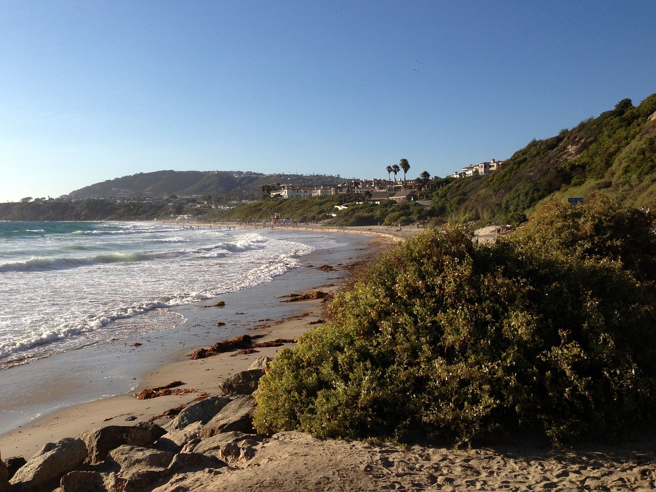 hiking trail beach nature free photo