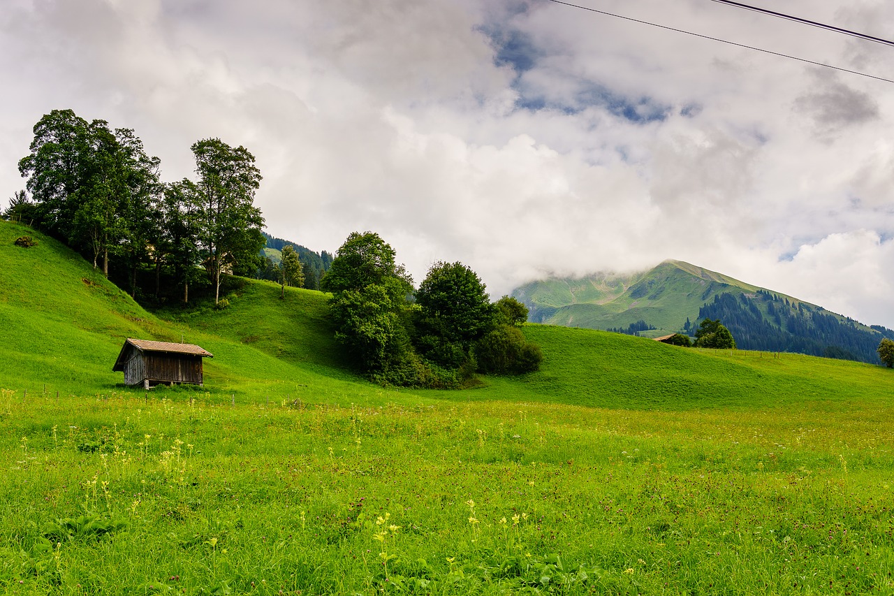 hill mountains diemtigtal free photo