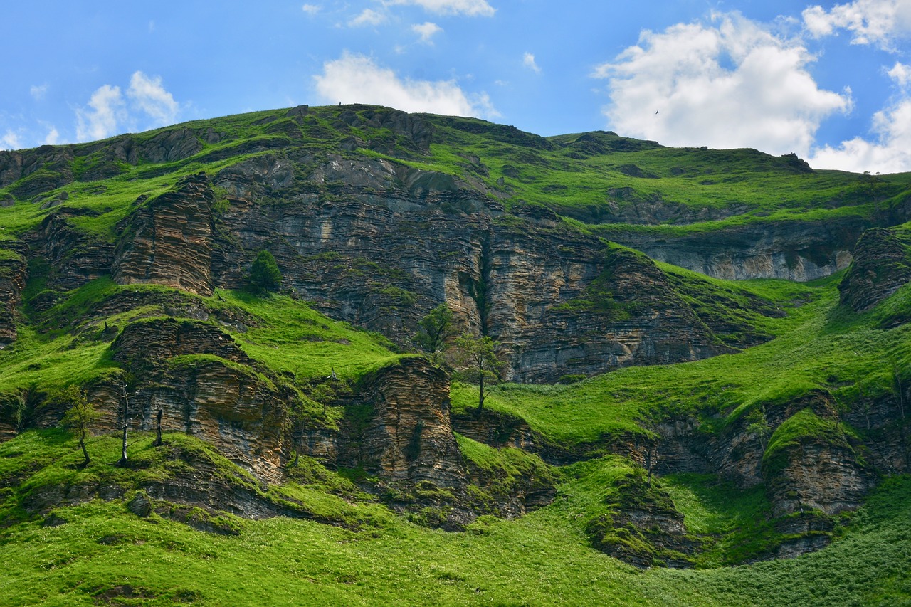 hill  sky  nature free photo