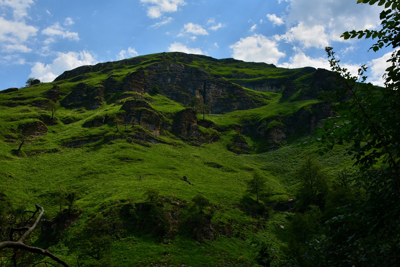 hill  sky  nature free photo