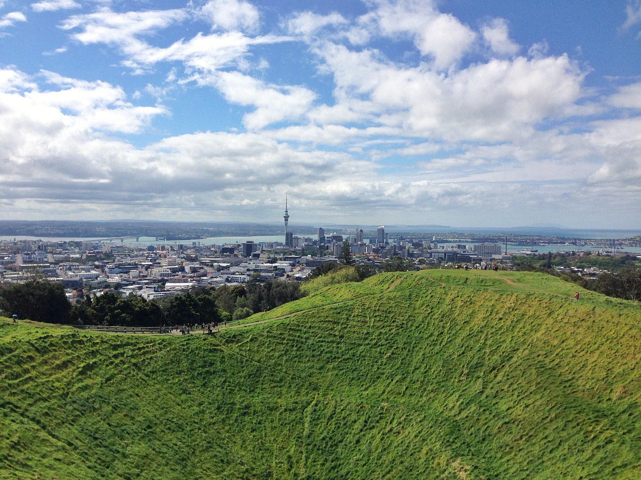 hill grass hole free photo