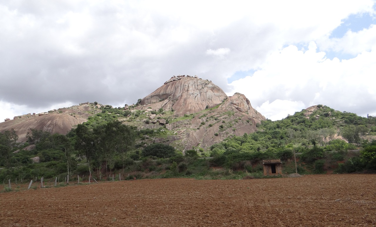 hillock rock granite free photo