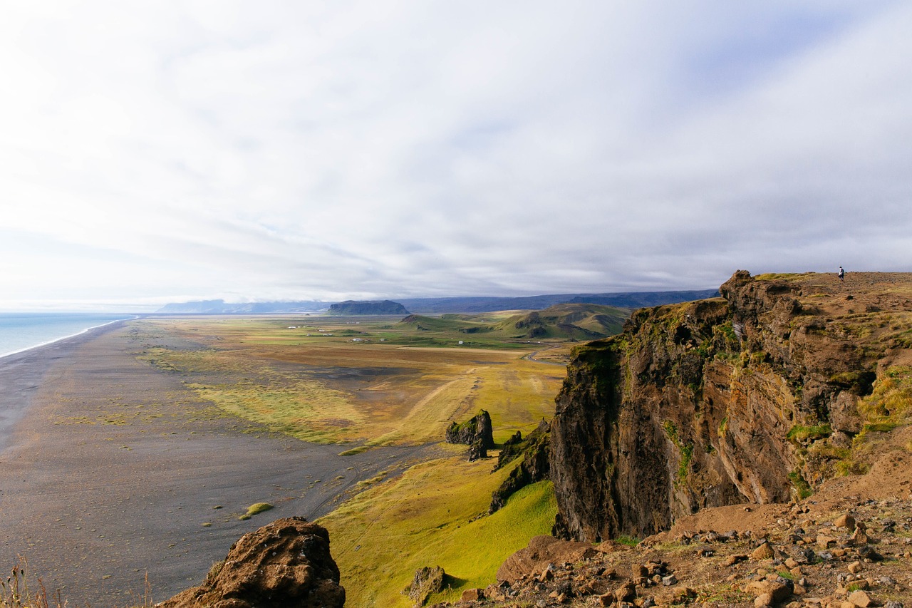 hills mountains ocean free photo