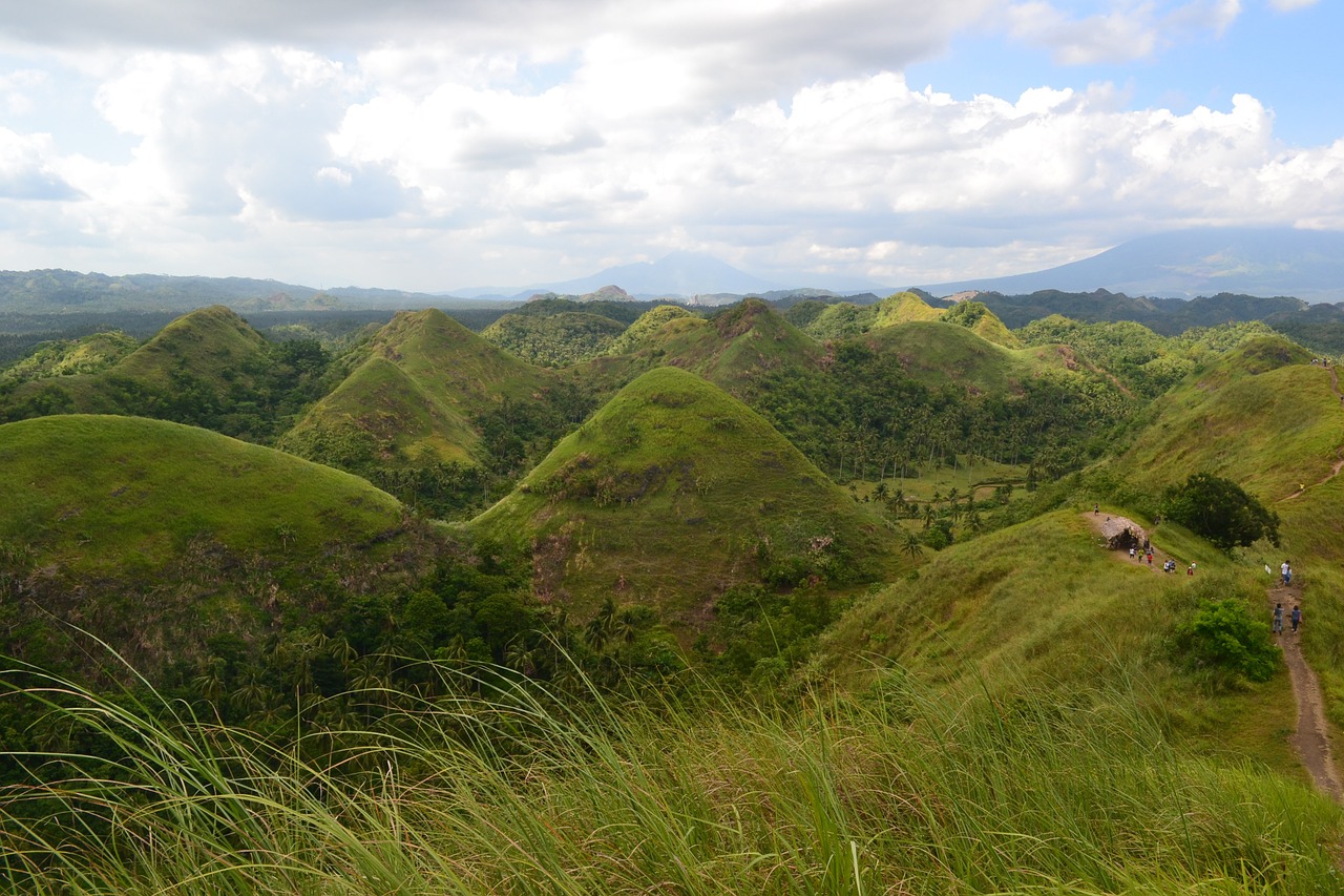 hills philippines nature free photo