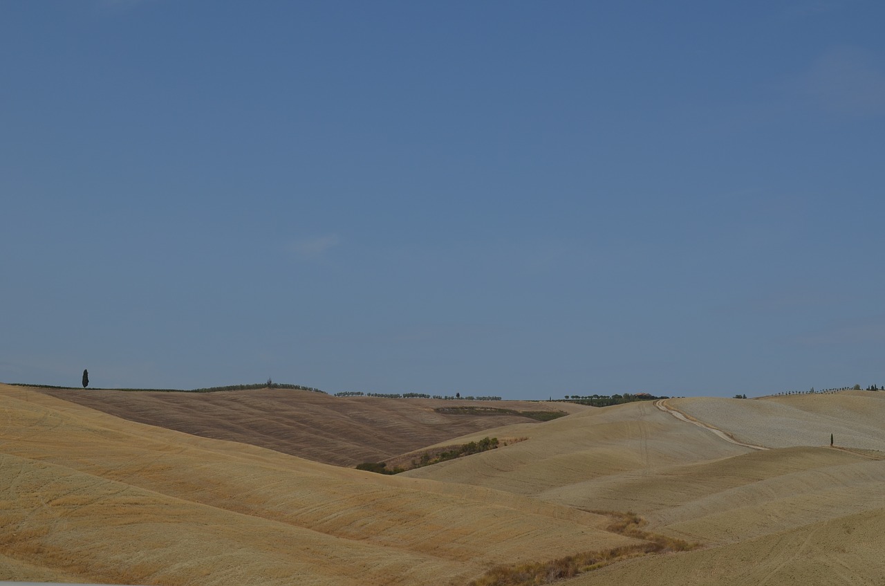 hills siena tuscany free photo