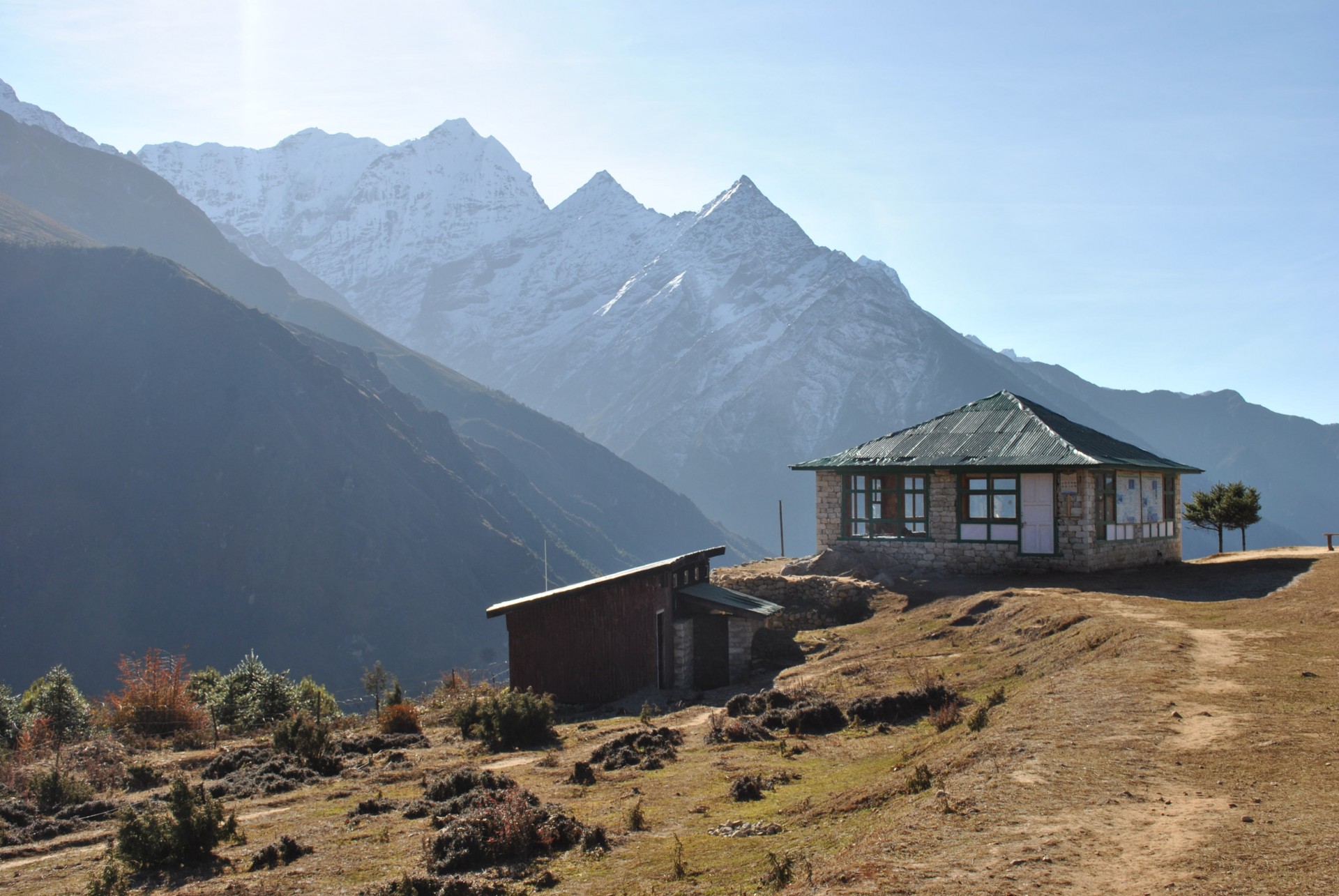 hut mountain himalaya free photo