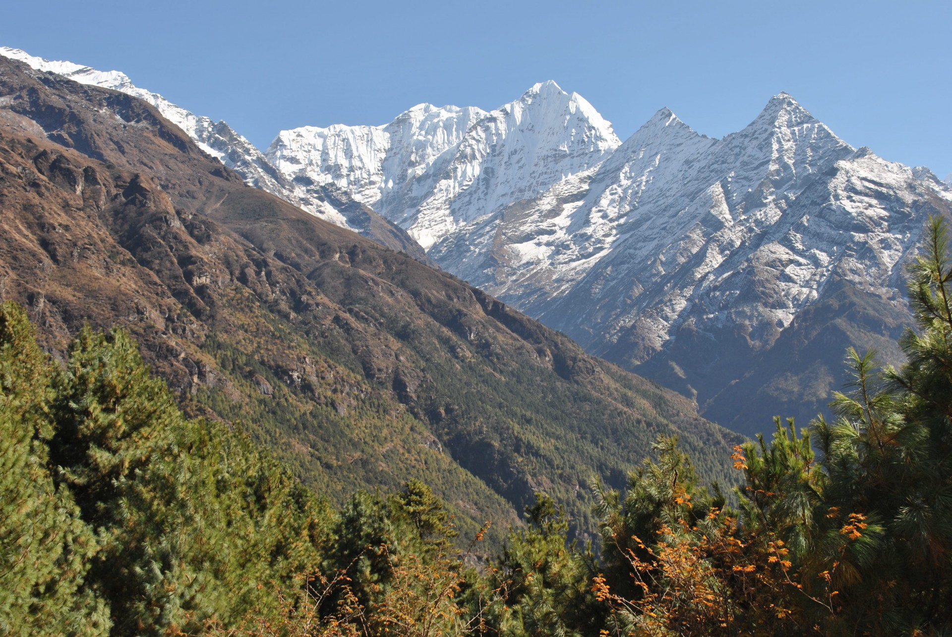 mountain himalaya nepal free photo