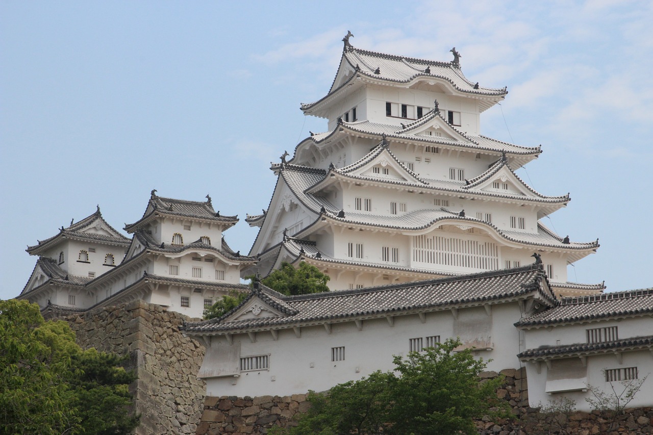 himeji castle white free photo