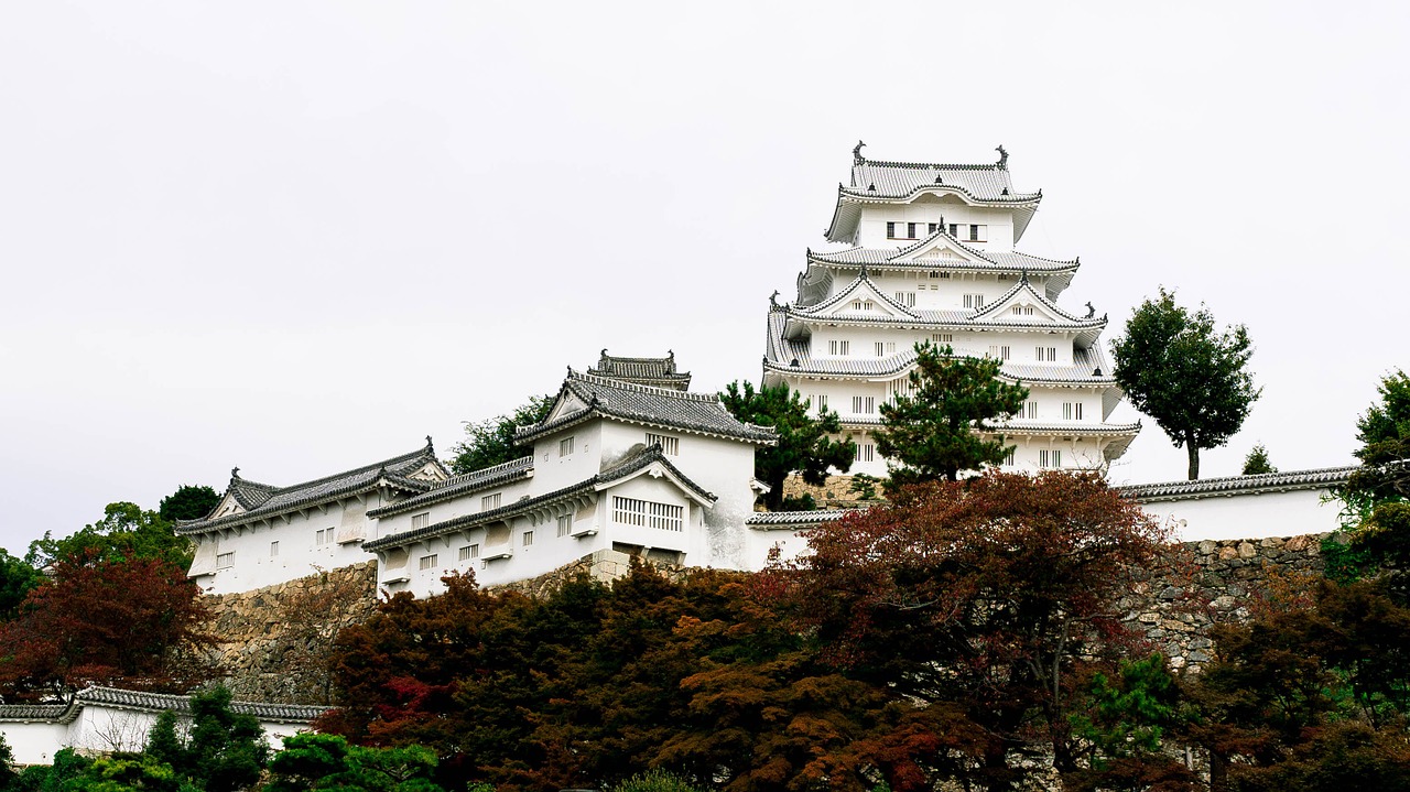 himeji castle national treasure castle free photo