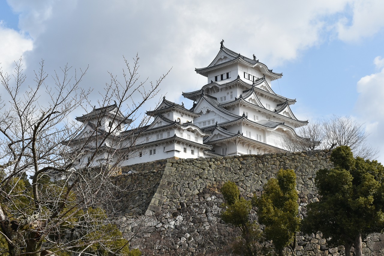 himeji castle  himeji  japan free photo