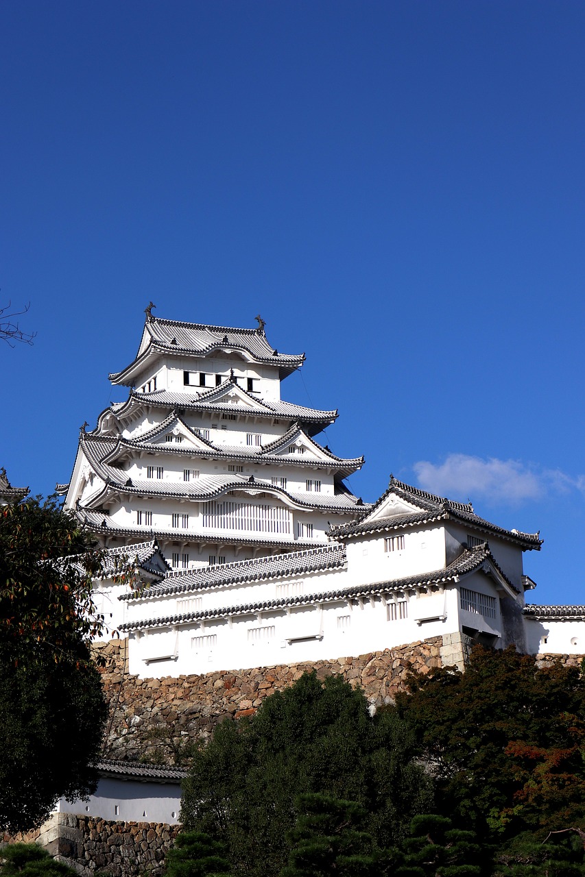 himeji castle  japan  castle free photo