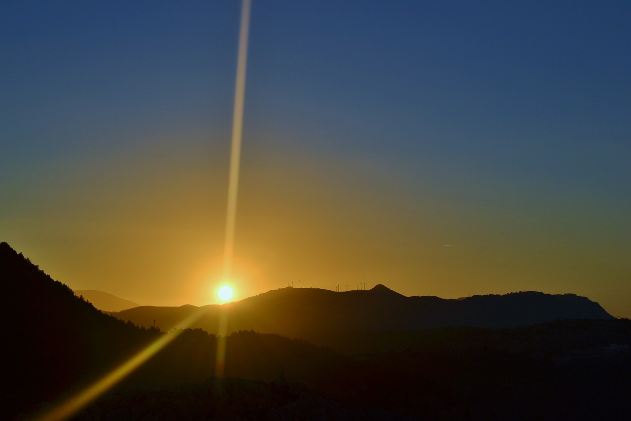 himmel sunset nature free photo