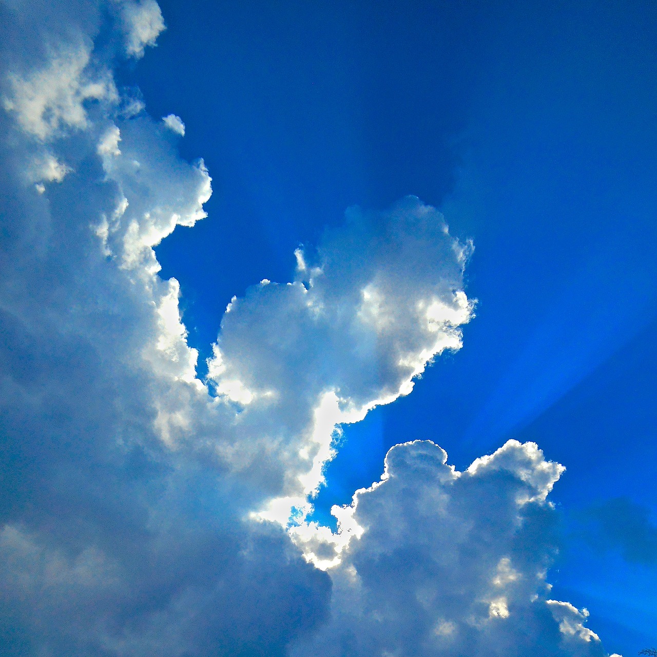 himmel blue sky cloud free photo