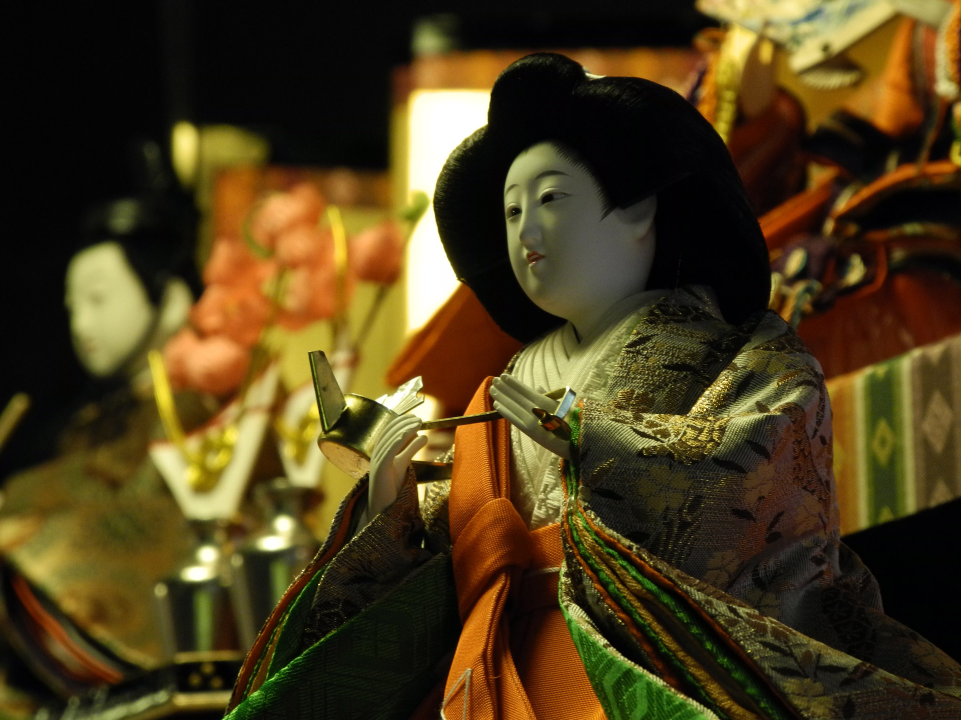 hinamatsuri doll japanese traditional event free photo