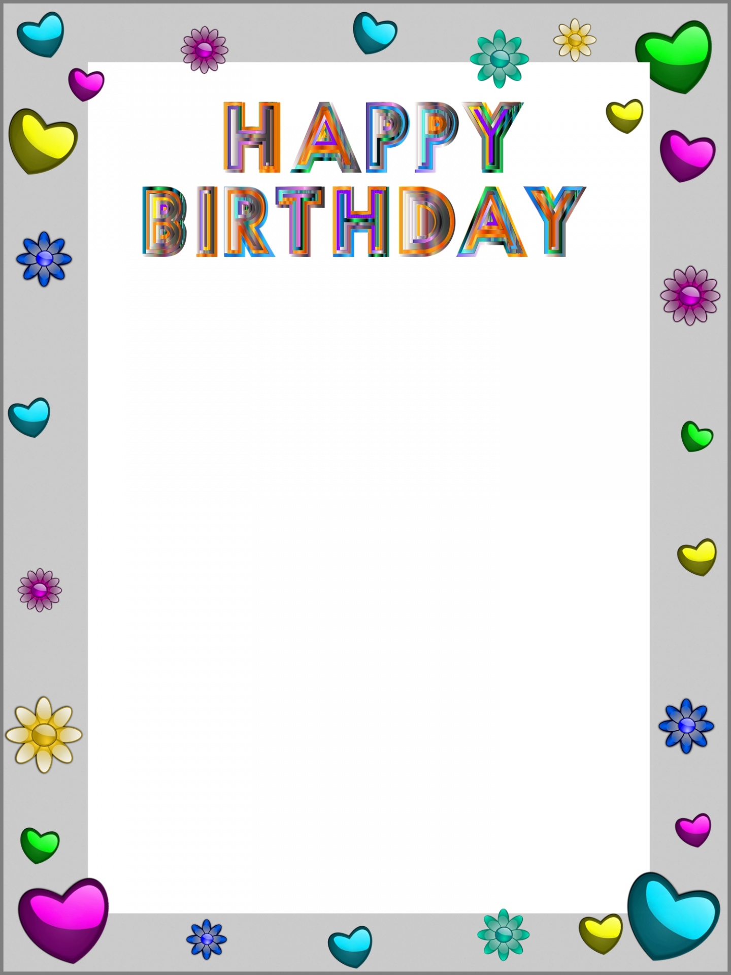 birthday stationery card free photo