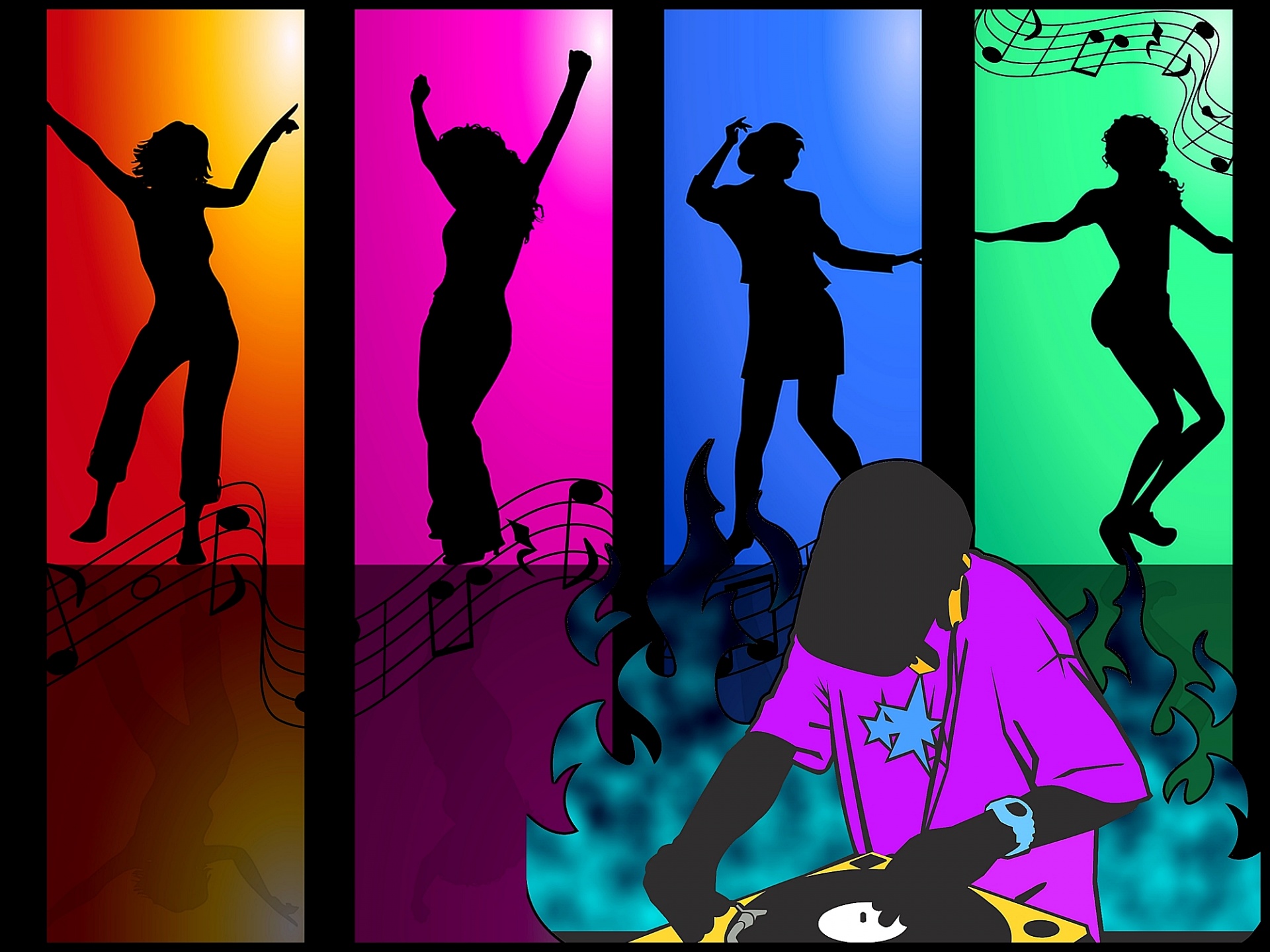 Download free photo of Music,poster,dj,dancing,fun - from 