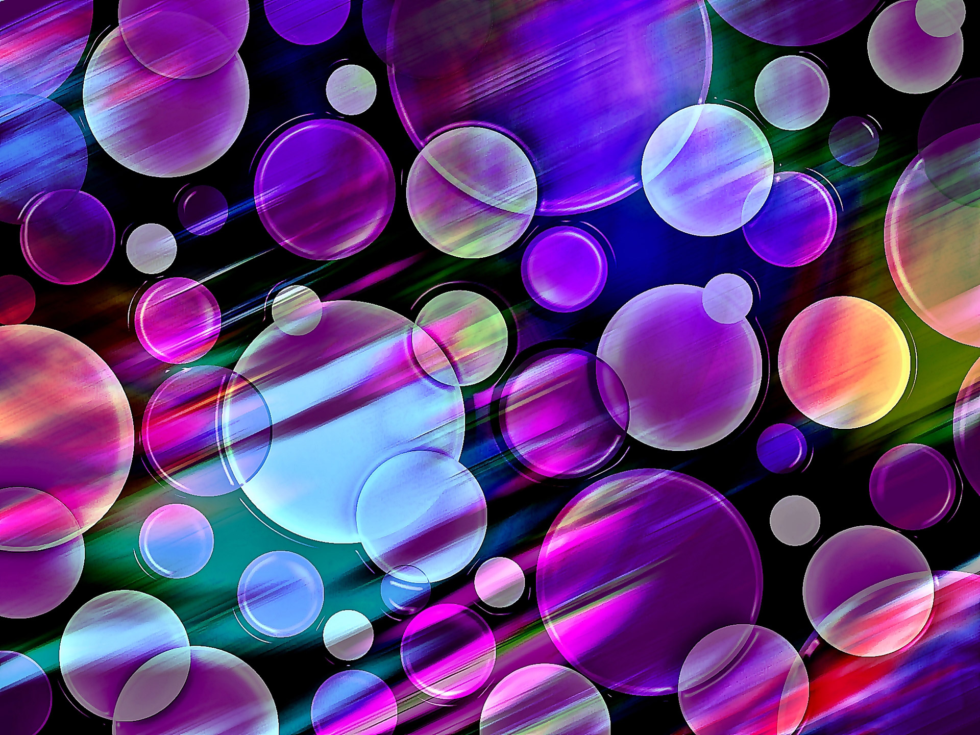 Мыльные пузыри фиолетовые
