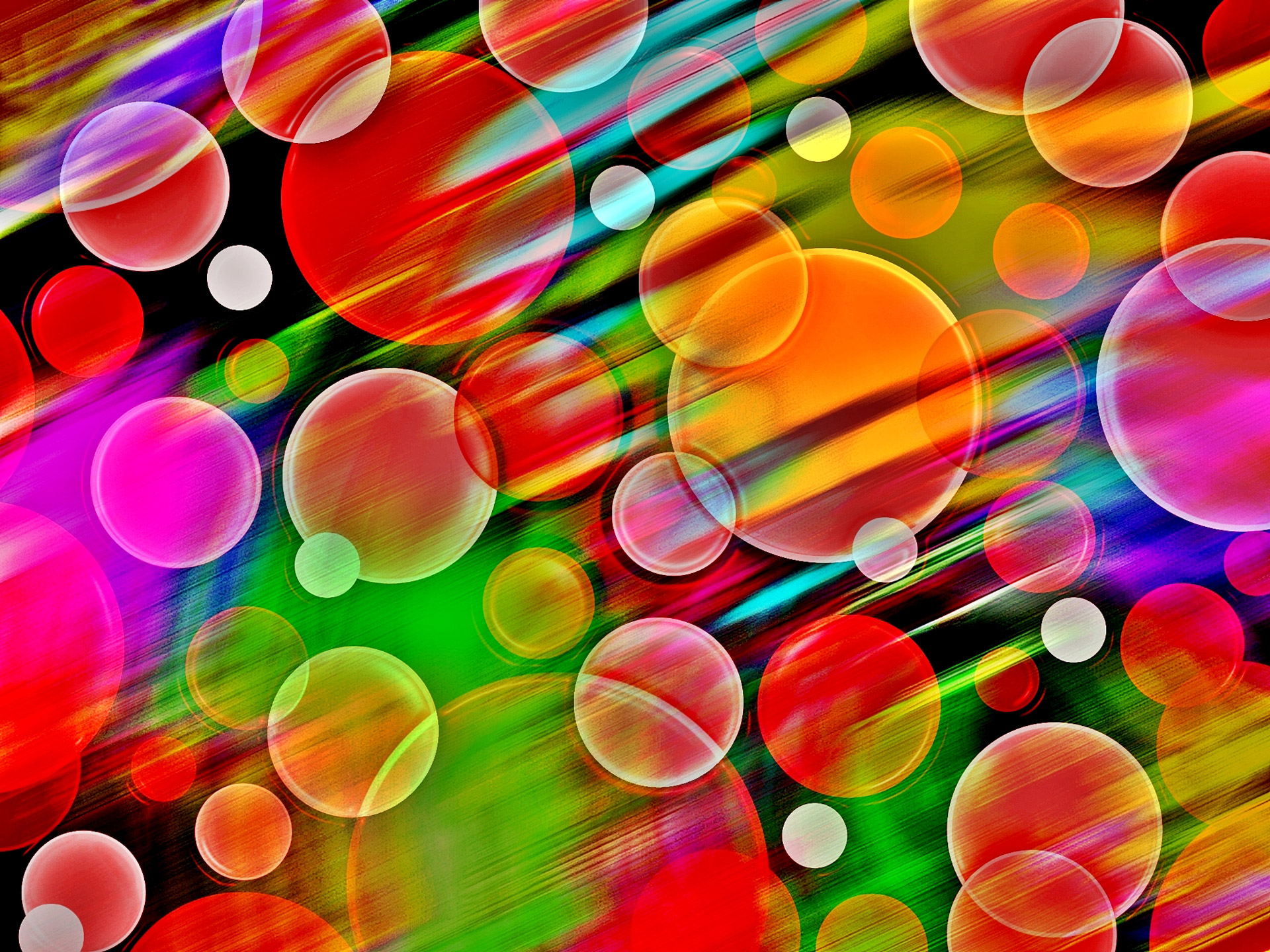 background bubbles red free photo