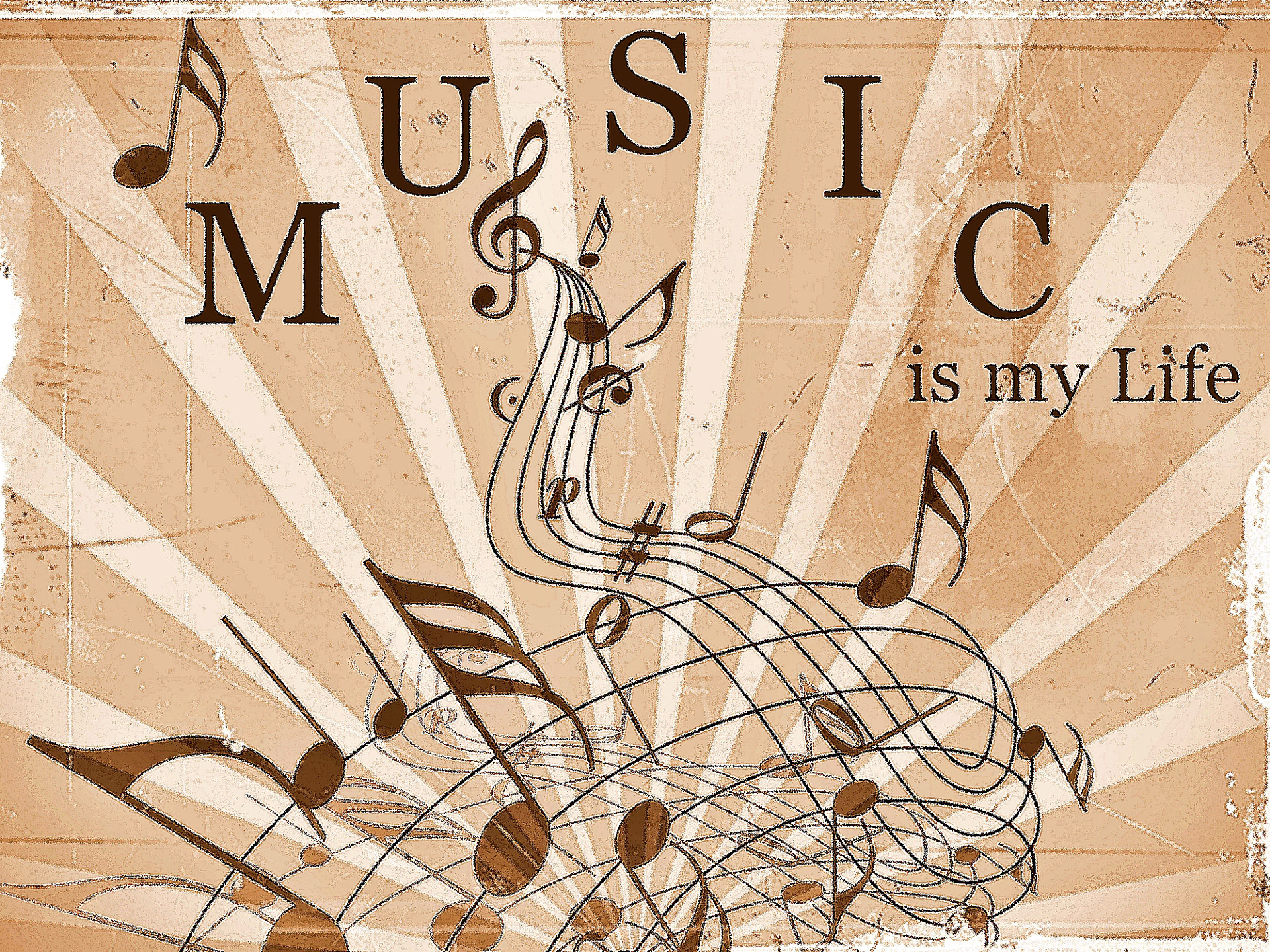 background music notes free photo