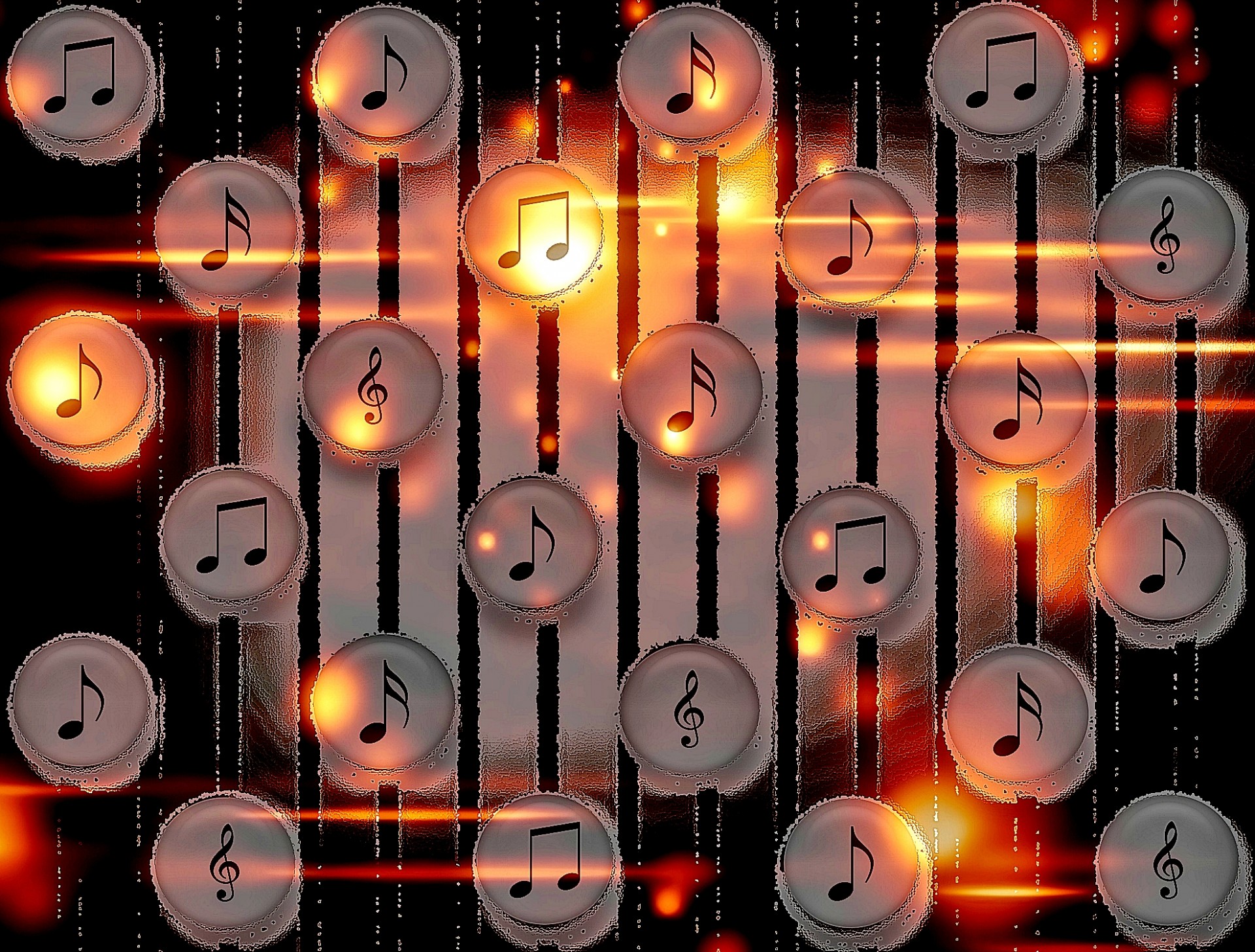 background music notes free photo