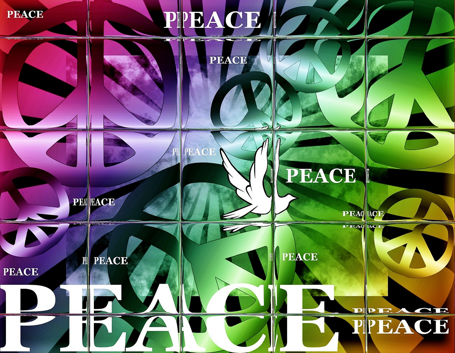 background glass peace free photo