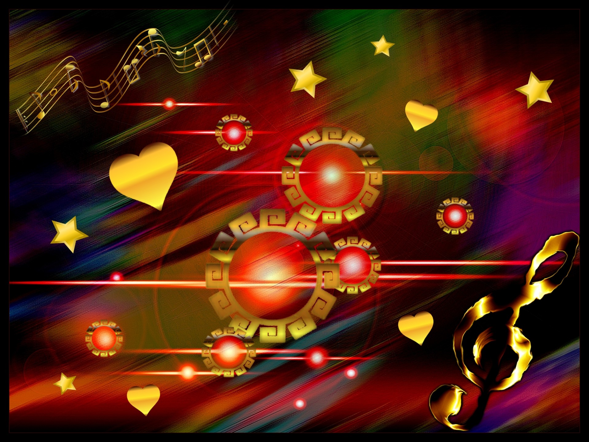 background music stars free photo