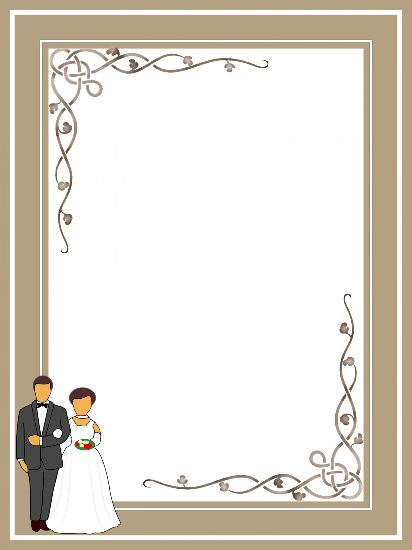 Download free photo of Background,picture frame,frames,marriage,married  couples - from 