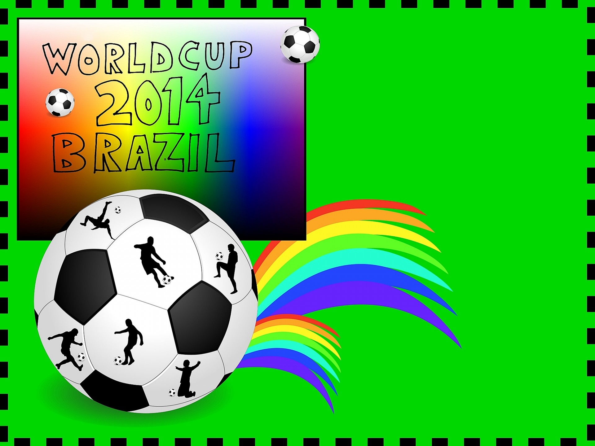 background soccer brazil free photo