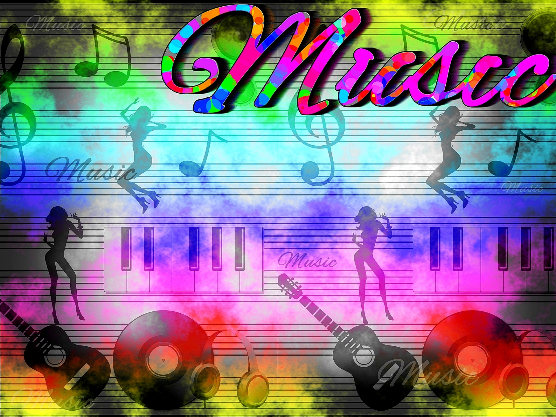 background music notes music paper free photo