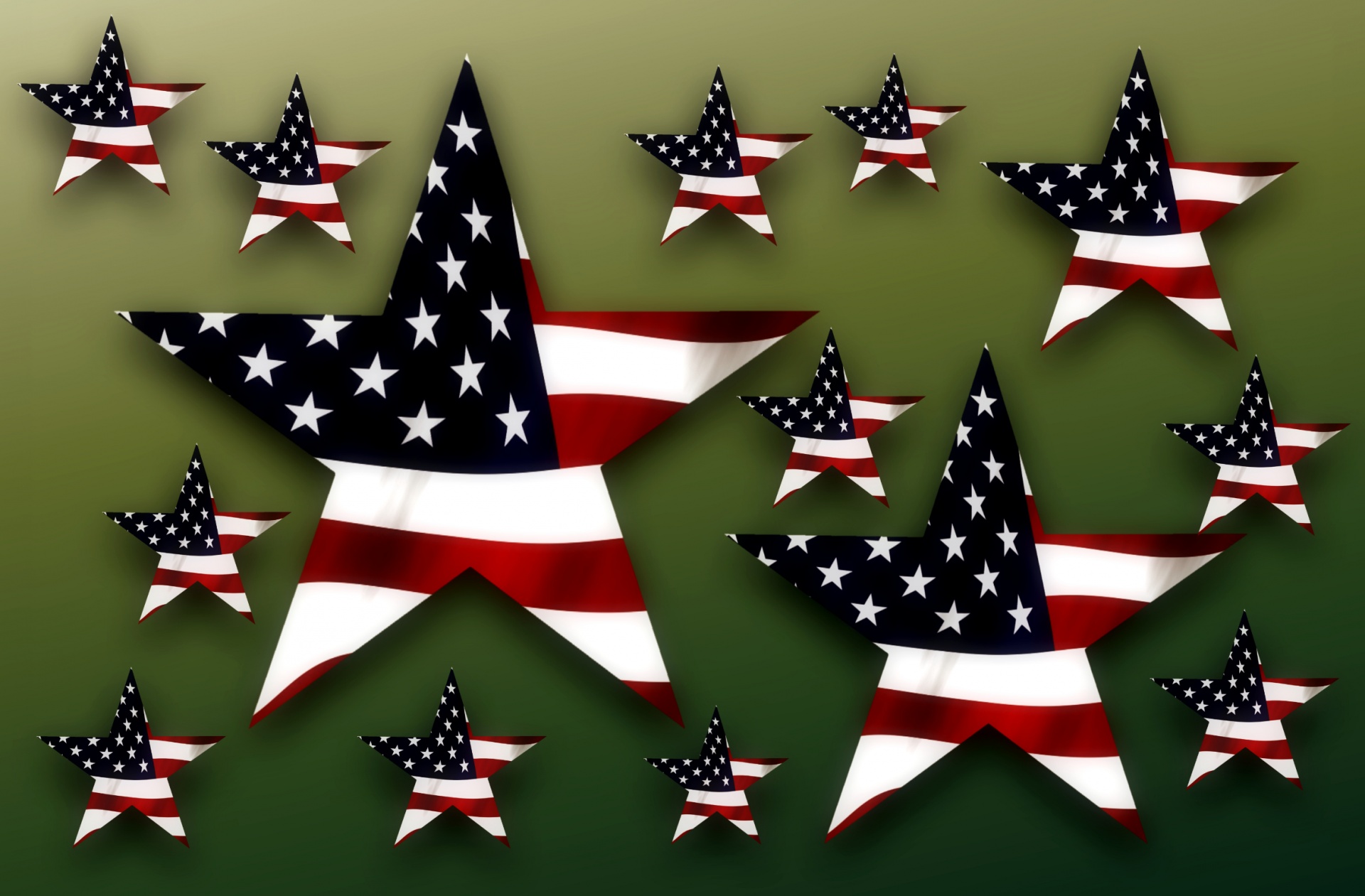 star usa flag free photo