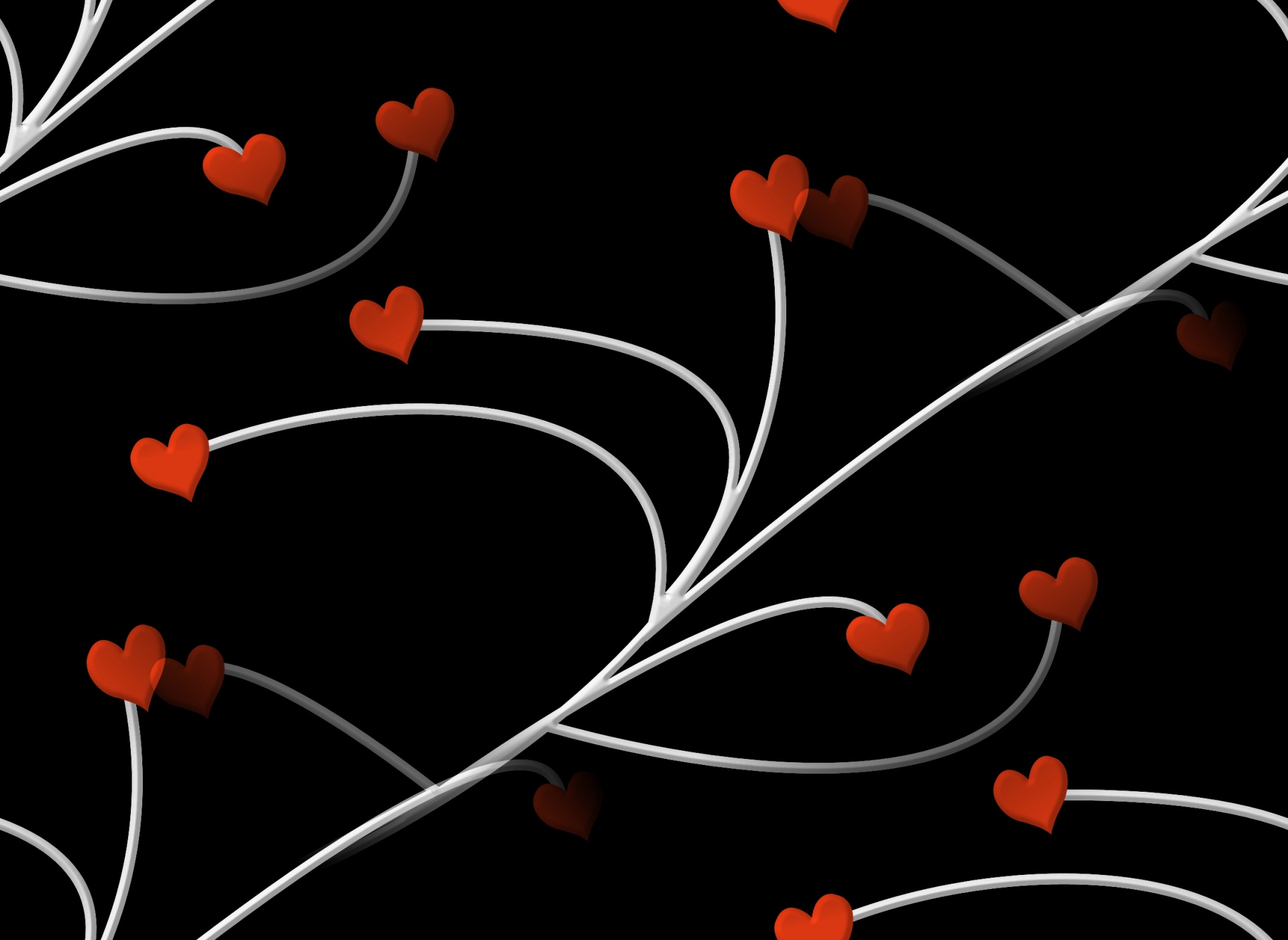 hearts background wallpaper free photo