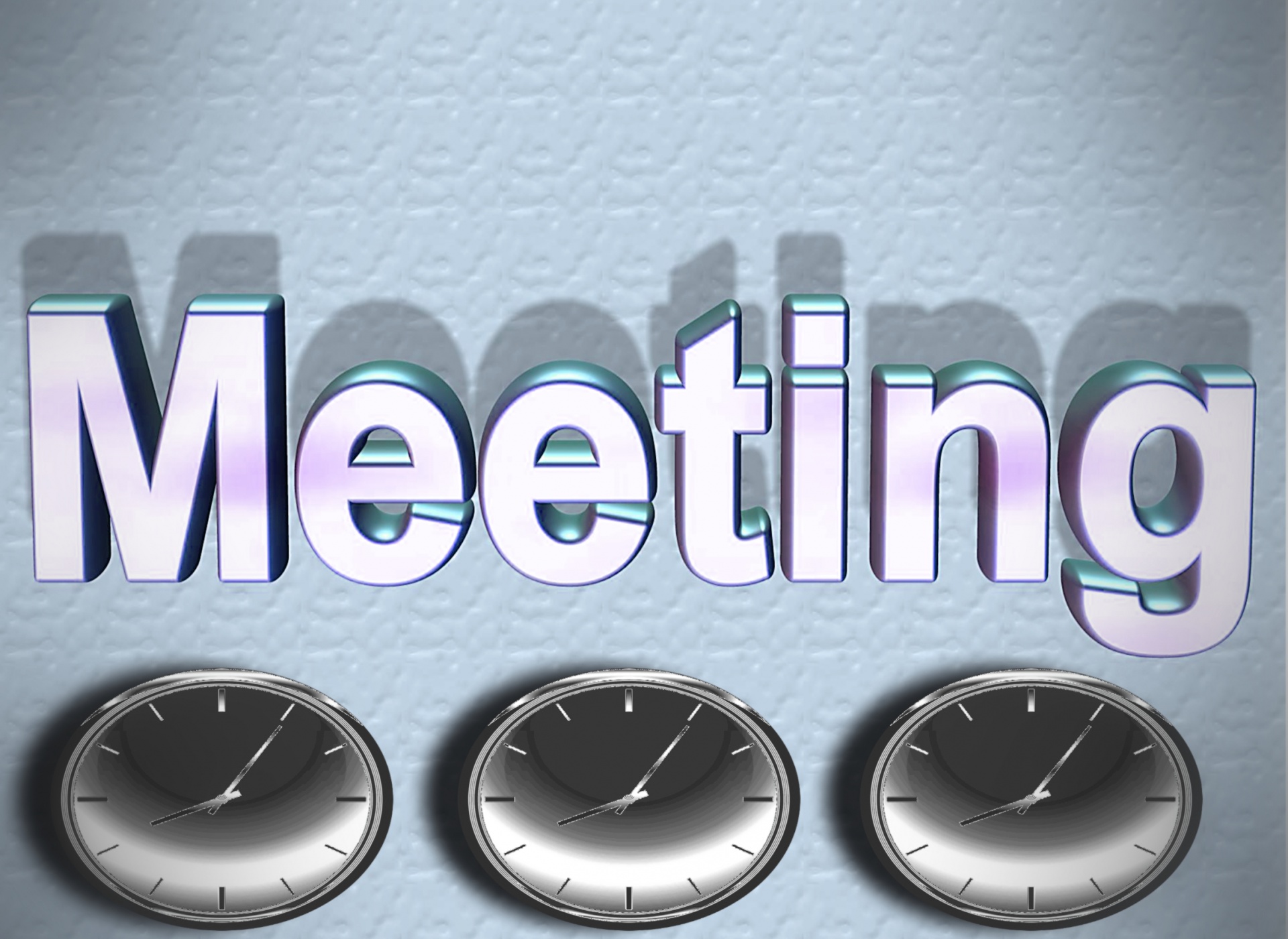 meet meeting clock free photo