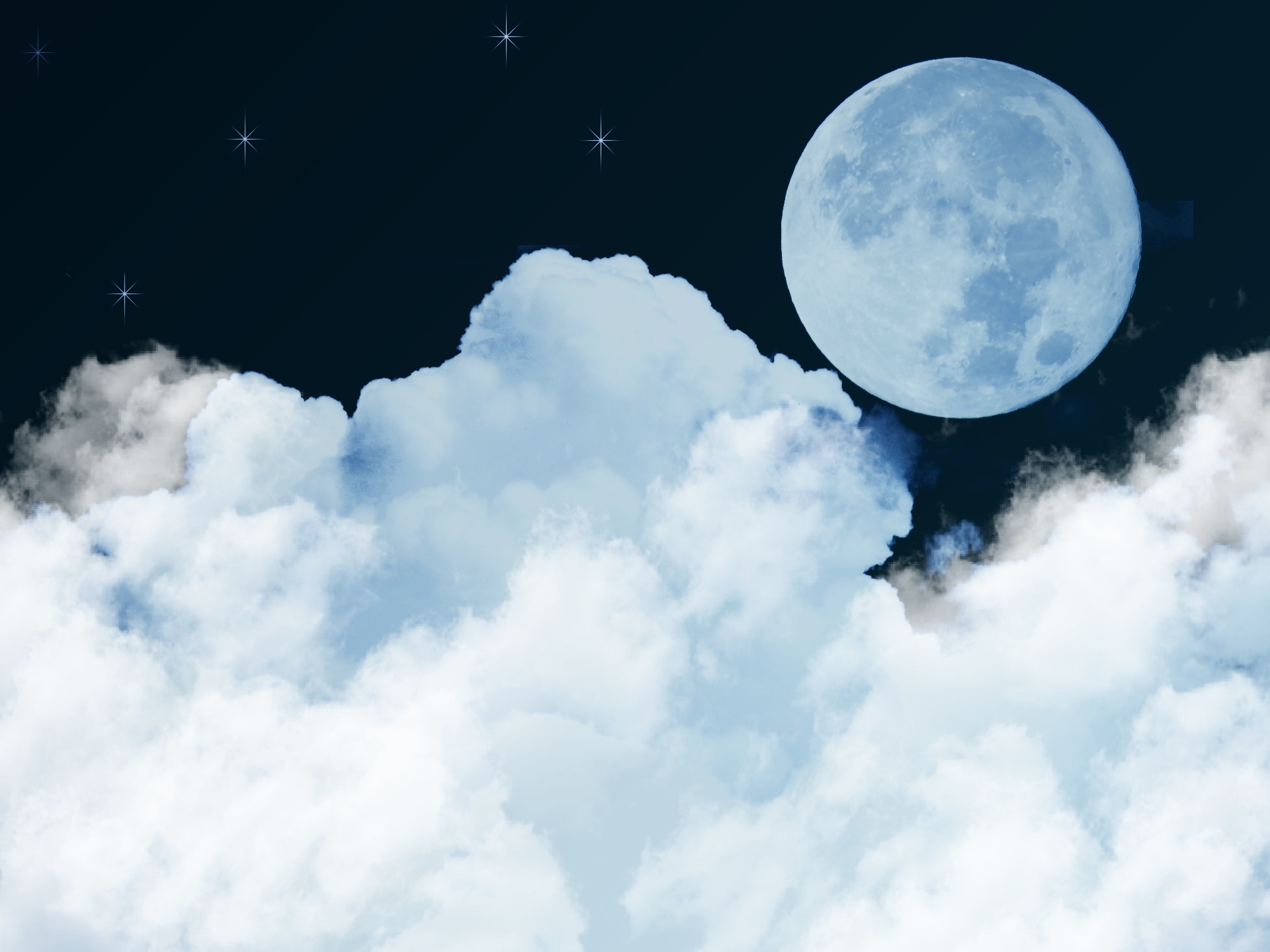 moon night sky free photo