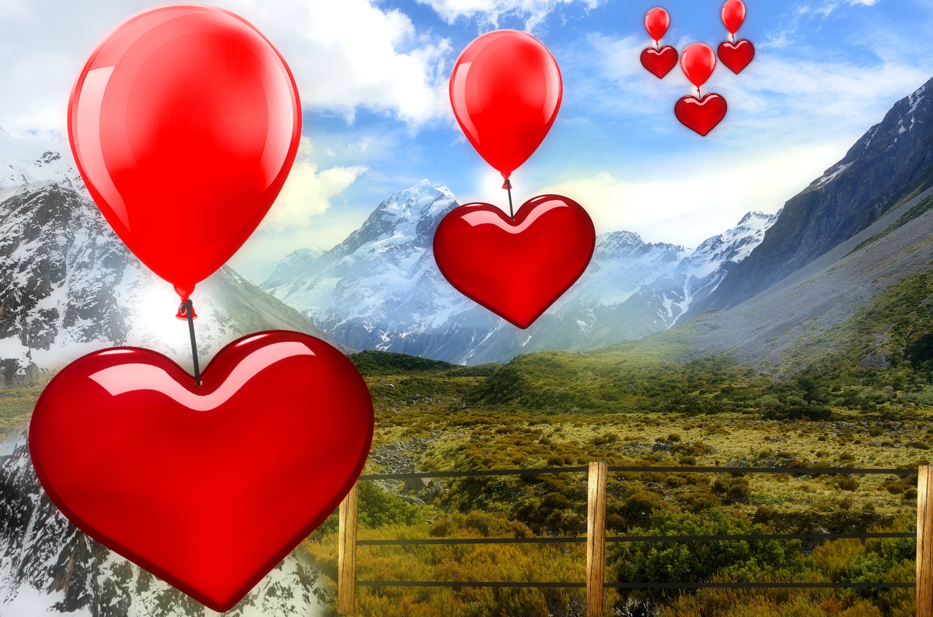 hearts background wallpaper free photo