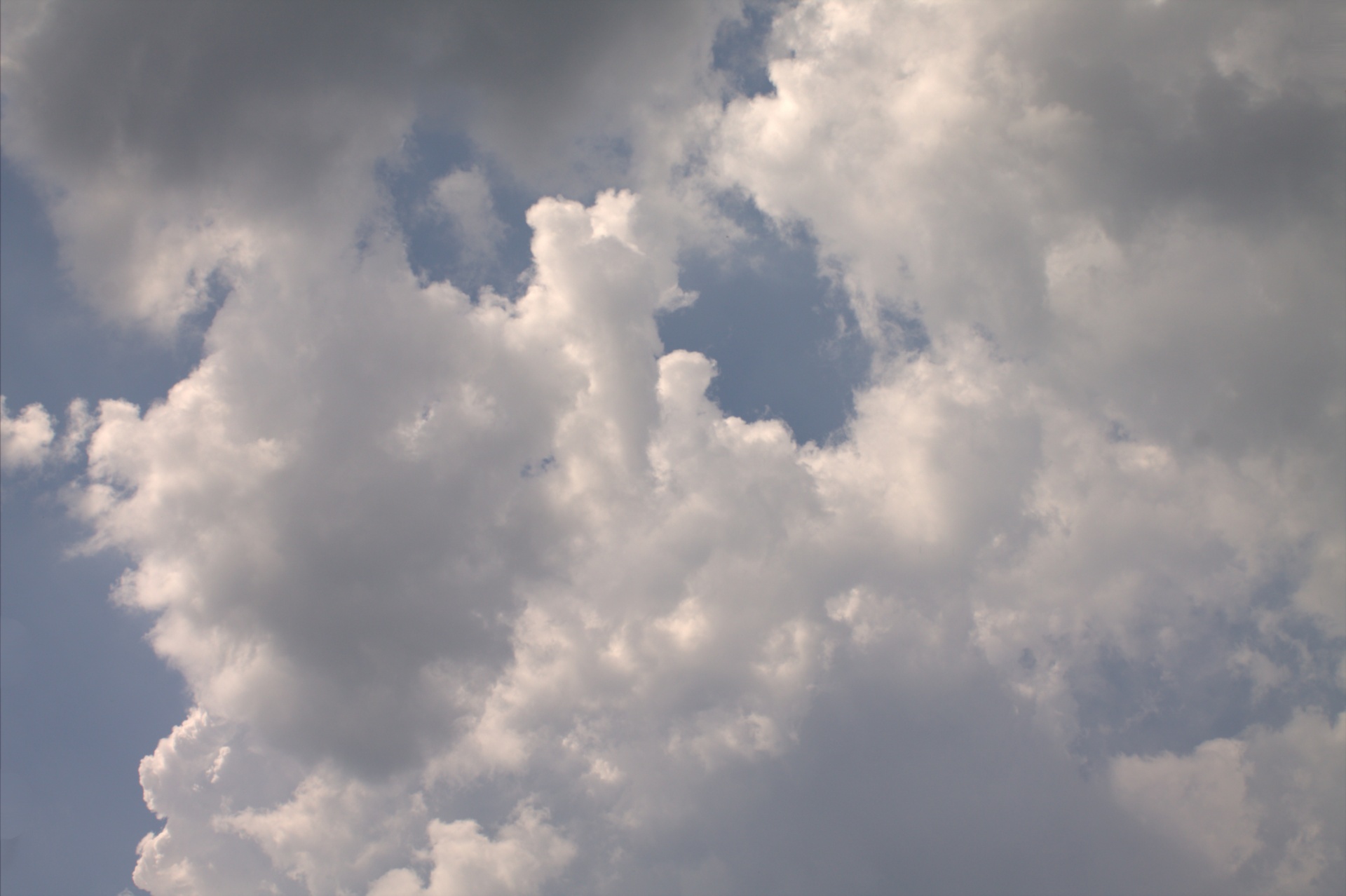 clouds blue form free photo