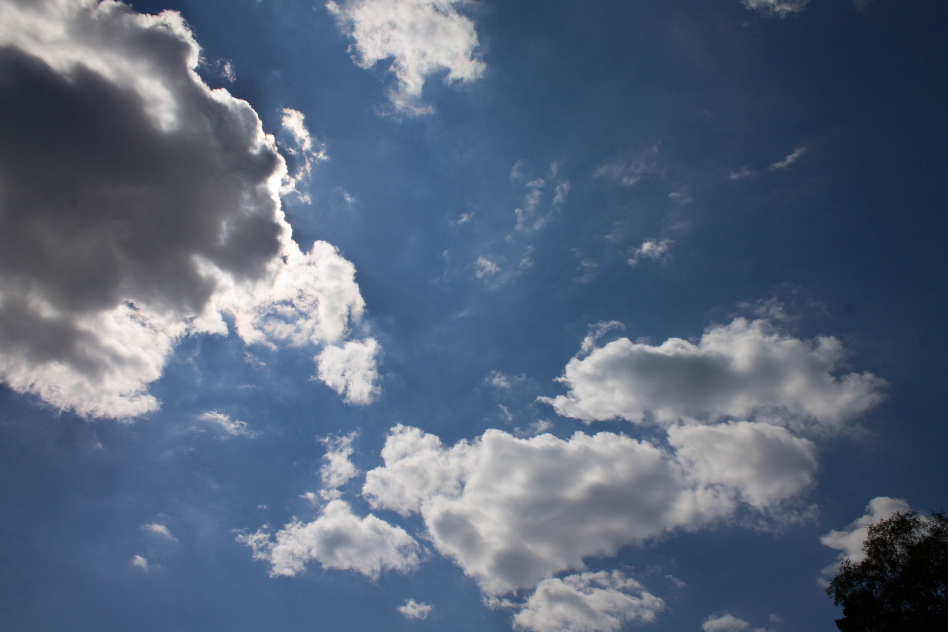 clouds blue form free photo